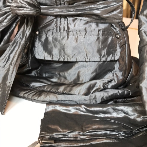 🖤🌹FABULOUS SILVER CACHE JACKET!!!🌹🖤 - Picture 6 of 8